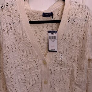 Cream cardigan, new